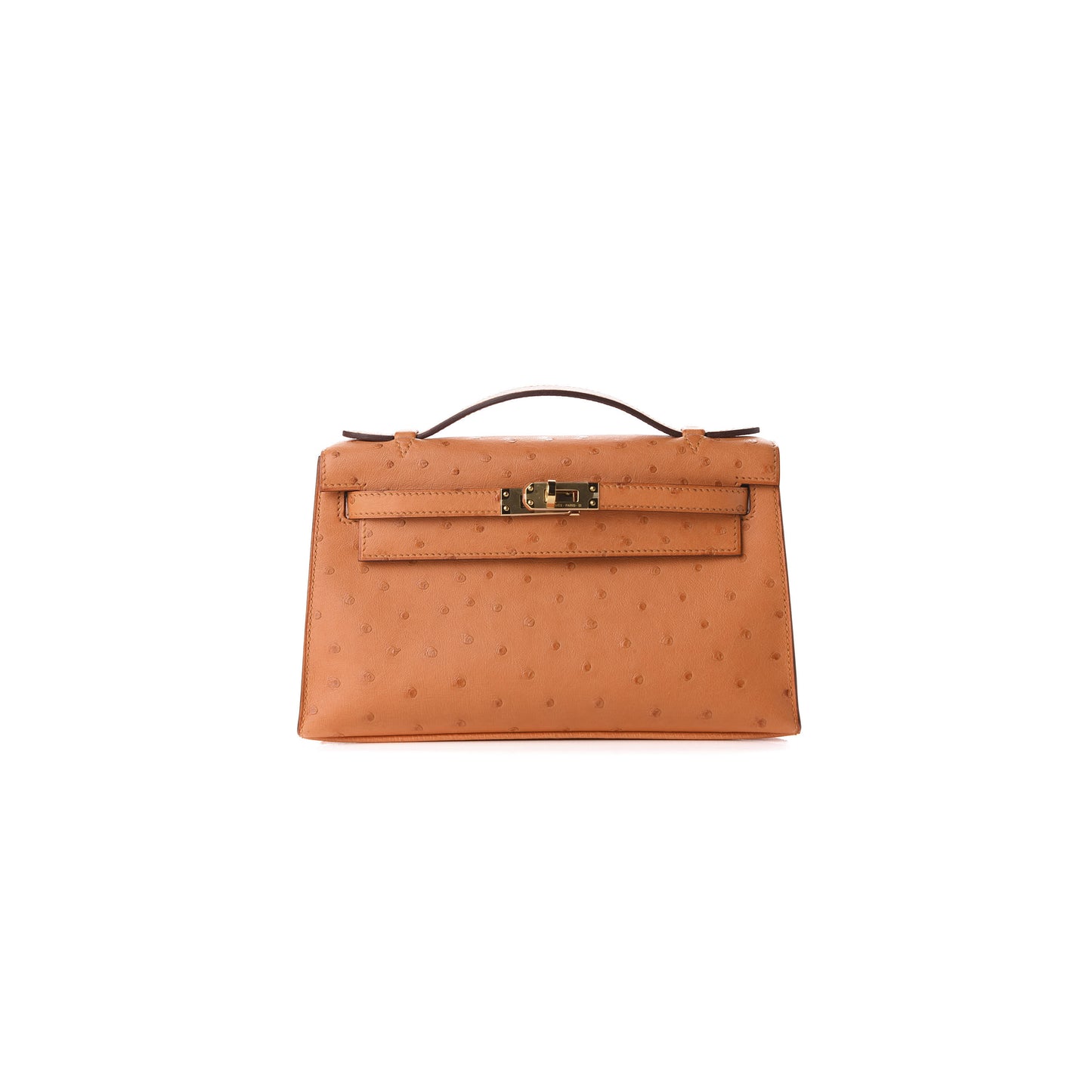 h**mes master kelly pochette G01den brown (22*14*7cm)