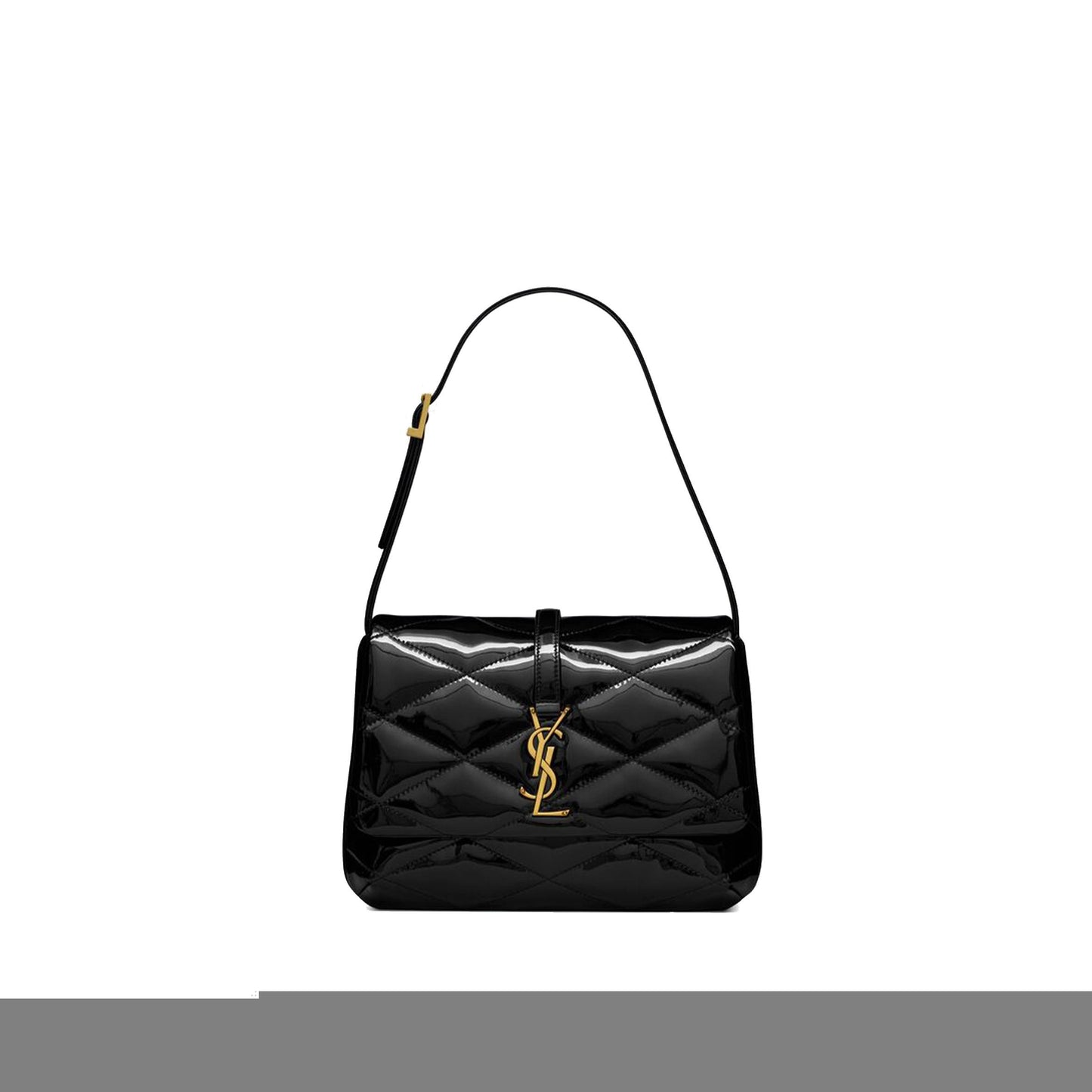 Y*L le 57 hobo bag in quilted patent 6985672iu071000 (24*18*5.5cm)