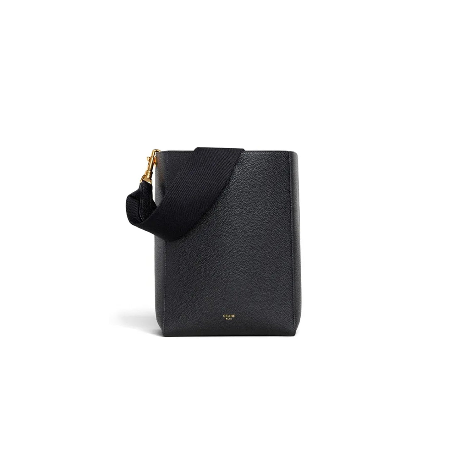 Ce**e small bucket bag in sangle seau pebbled calfskin 189303ah4.38no (25*18*12cm)