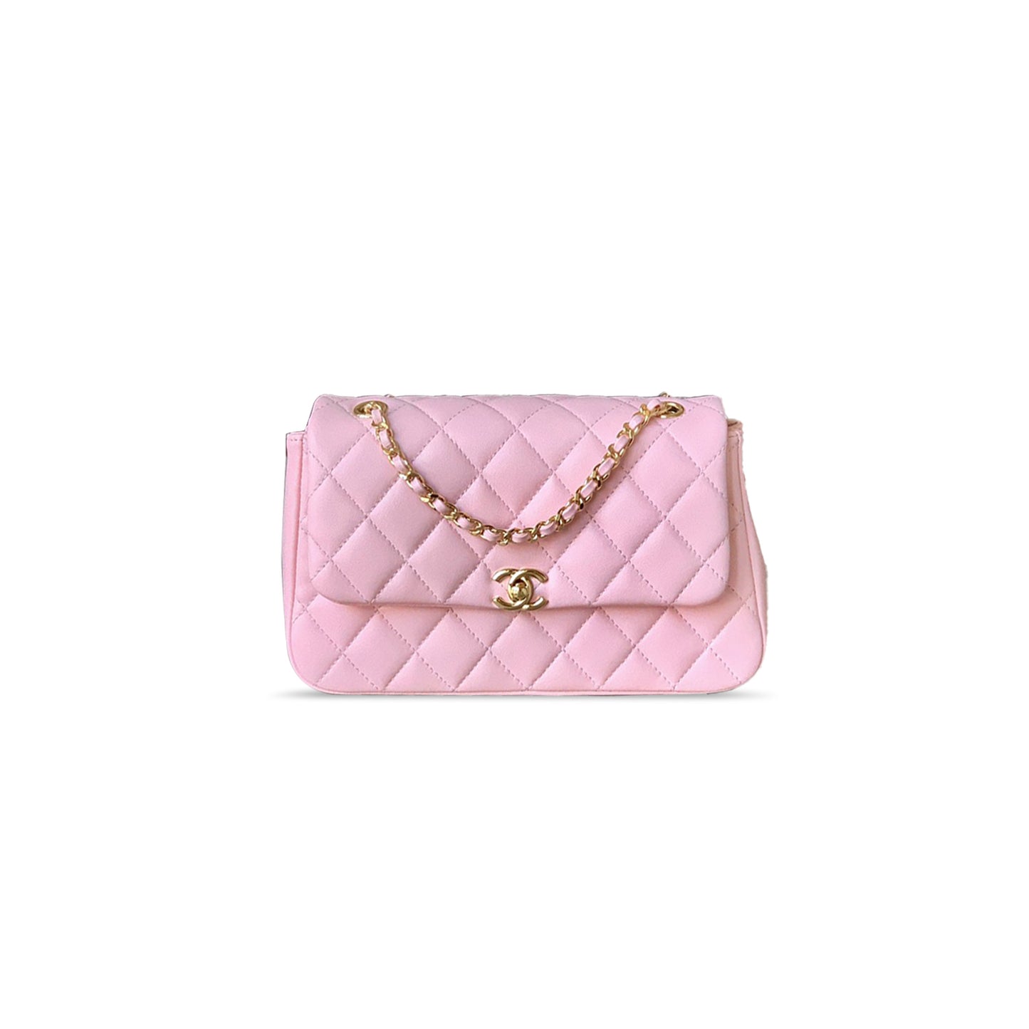 Ch*el clutch with chain 1635751 (22.5*14*5.8cm)