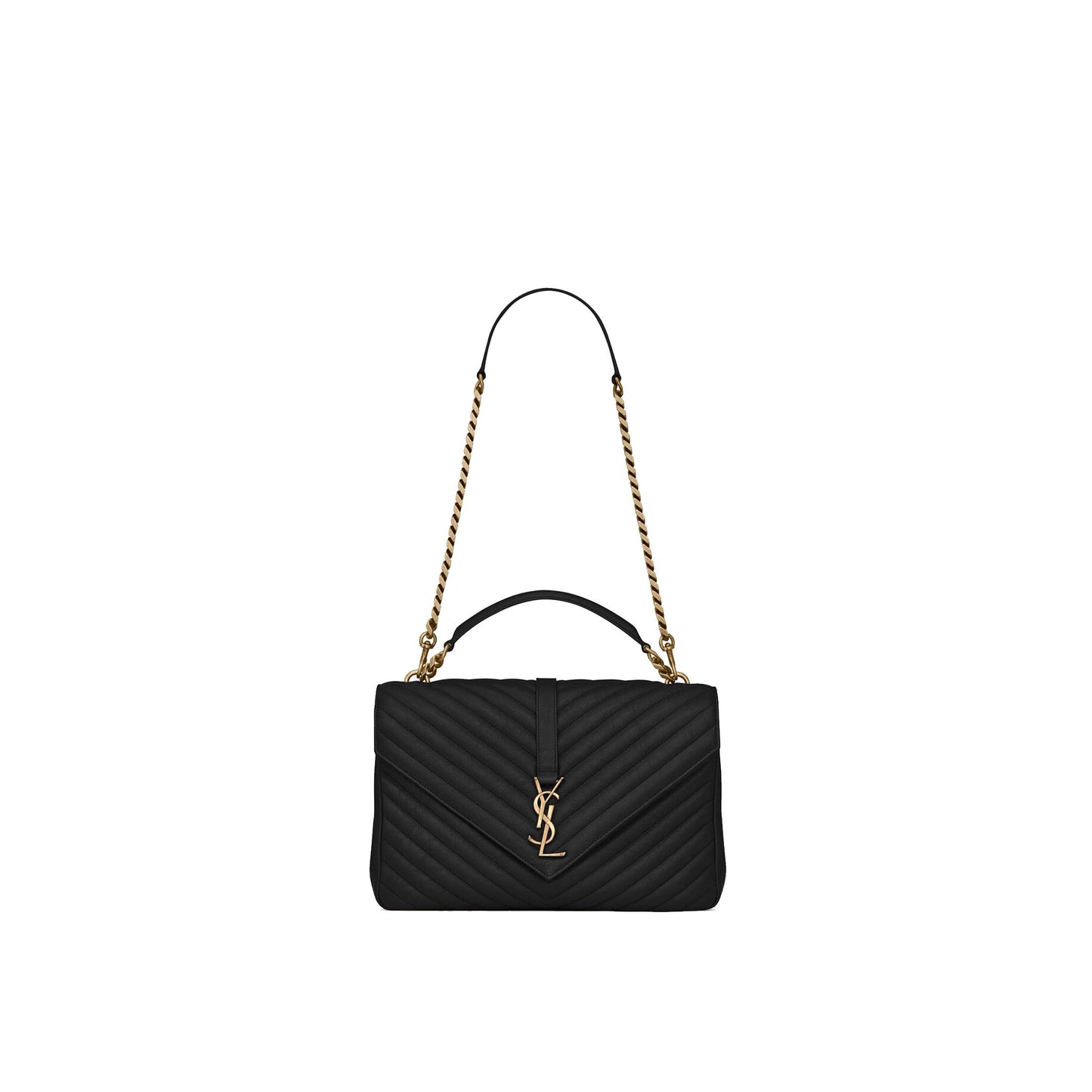 Y*L college large chain bag in quilted leather 600278brm071000 (32*20*8.5cm)