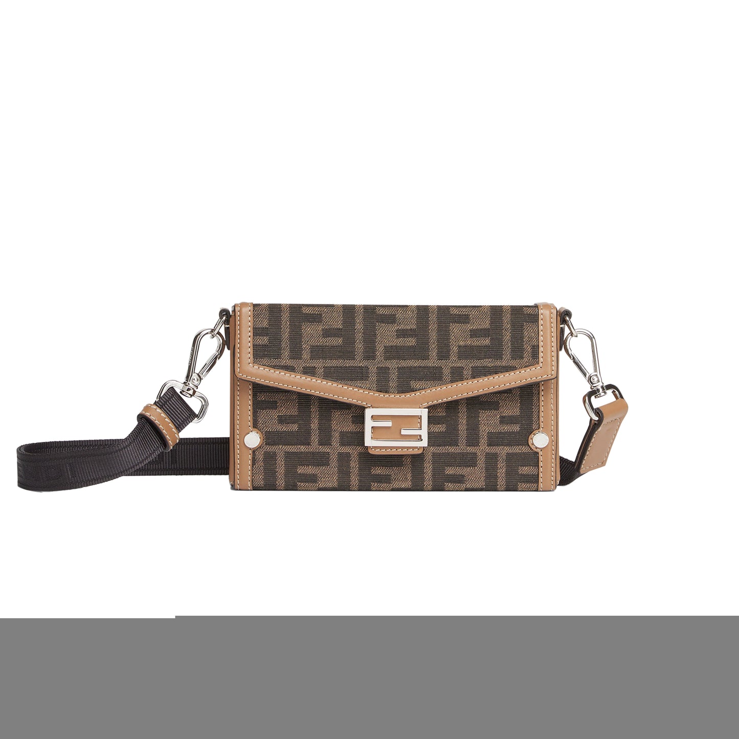 F**di baguette soft trunk phone pouch 7as139afbvf1hrm (18*10.5*3cm)