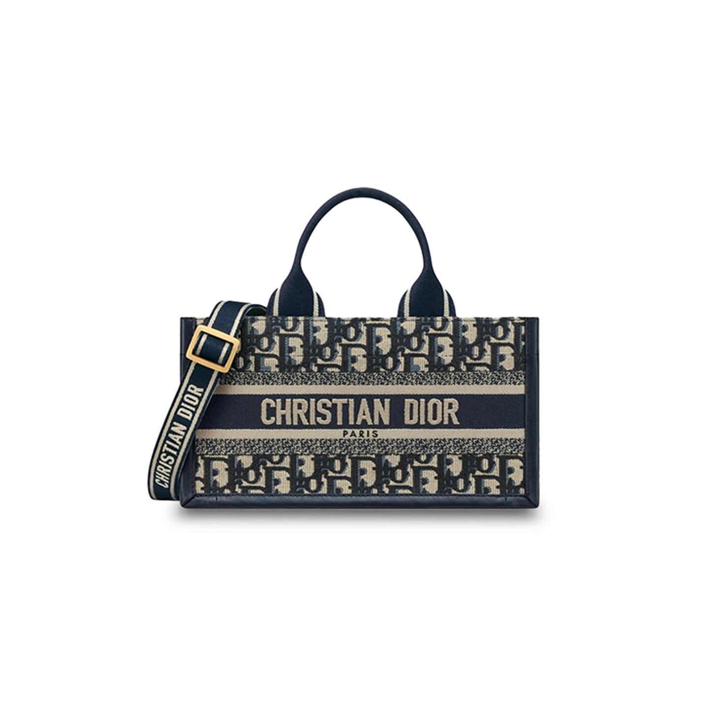 D*or east-west book tote with shoulder strap m1326czbb-m928 (27*14*11cm)