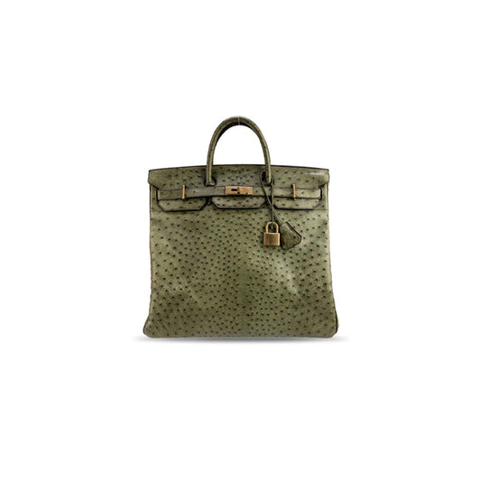 H**mes MASTER OSTRICH HAC BIRKIN 40 (43*41*24cm)