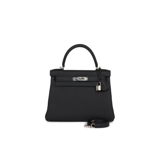 H**mes kelly retourne 28 caban togo palladium hardware (28*22*10cm)