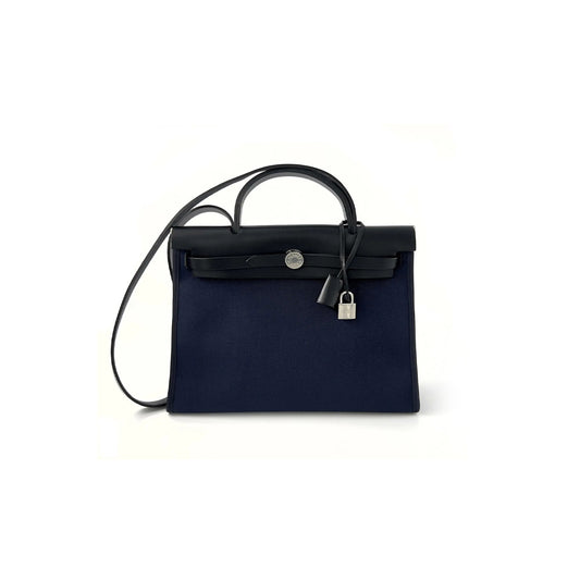 H**me5 master bleu indigo herbag messenger 39 bag h084489ckac (39*28*9cm)