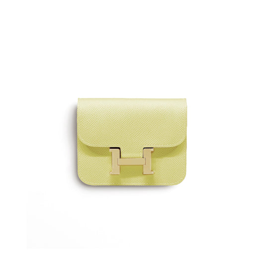 H**mes masrer constance slim wallet epsom h082060ccc9(12.4*10.2*3cm)