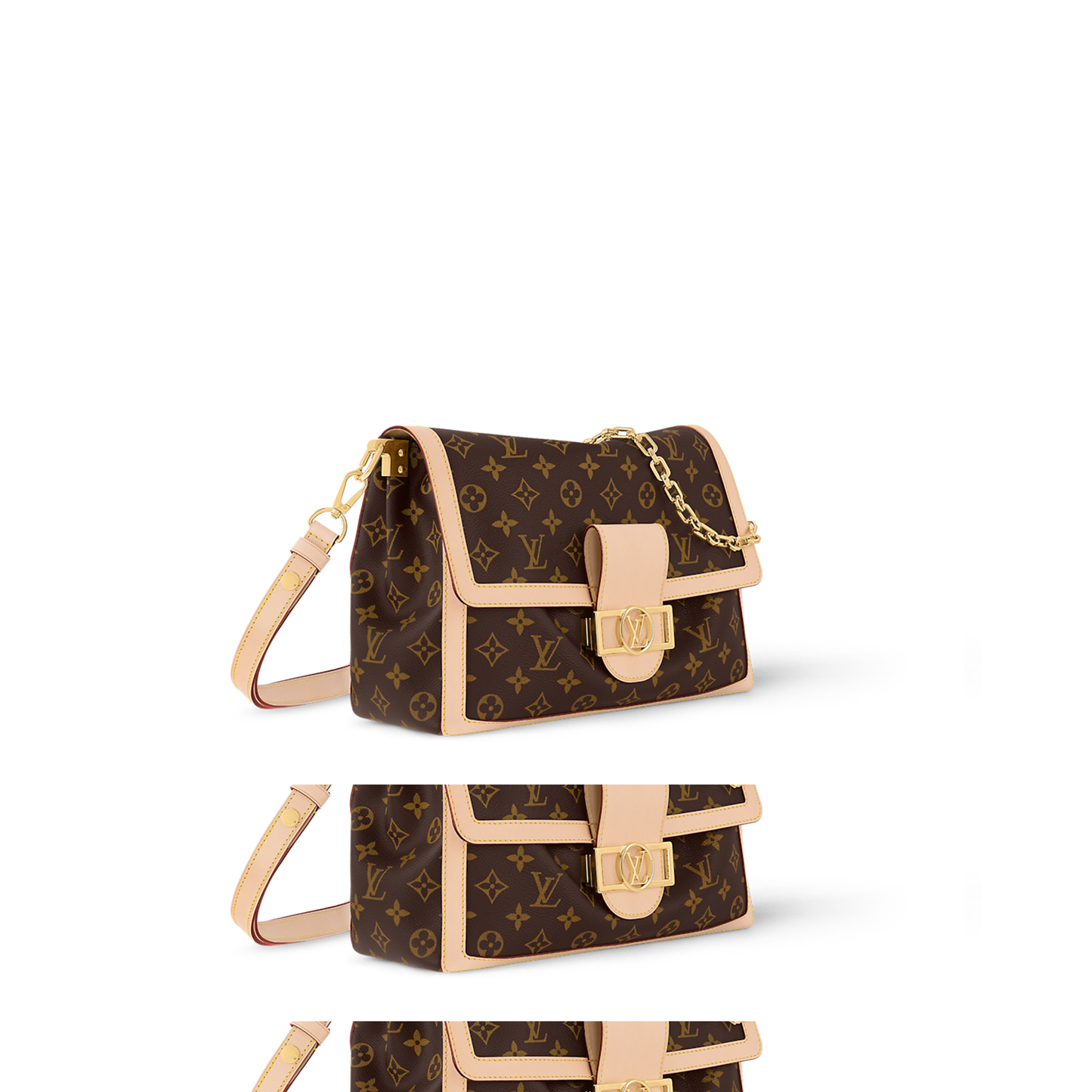 l**is V*t*n dauphine soft gm m47149 (28*20*11cm)