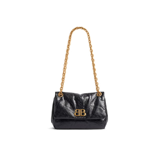 Ba1en*iaga women''s monaco bag mini in black 7929772aar81000 (22*14*8cm)