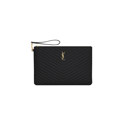 Y*L cassandre matelassÉ document holder in leather 440222cwu011000 (36*24.5*2.5cm)