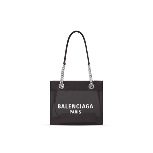 Ba1en*iaga women''s duty free tote bag small in black 7416032aadb4590 (22.9*18.8*10.9cm)
