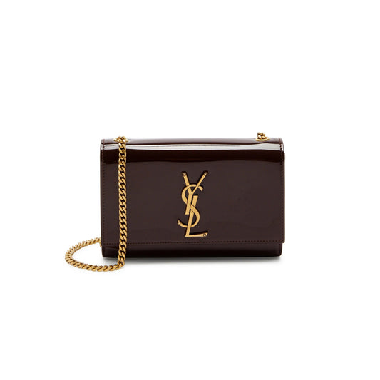 Y*L kate small chain bag in patent leather 469390b870w2235 (20*12.5*5cm)