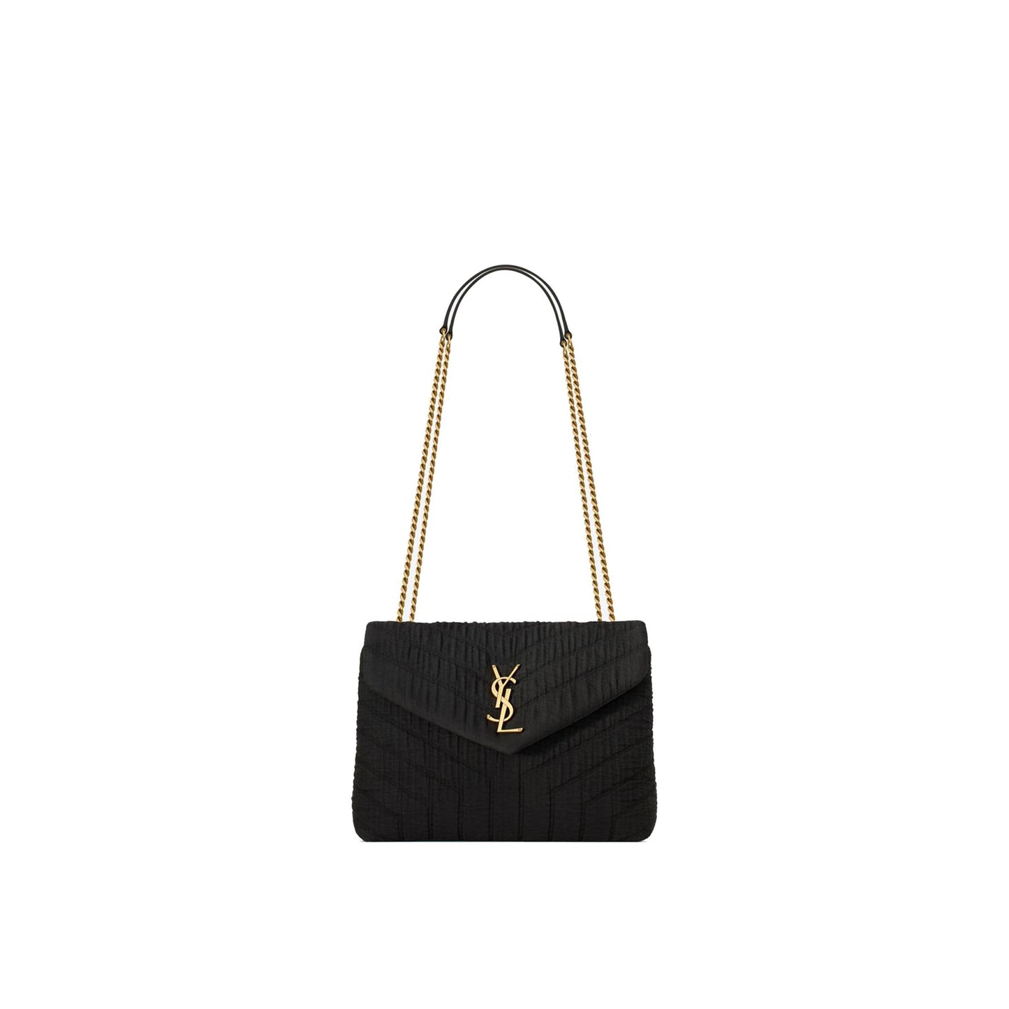 Y*L loulou small in quilted "y" cotton 494699fabq91000 (23*17*9cm)