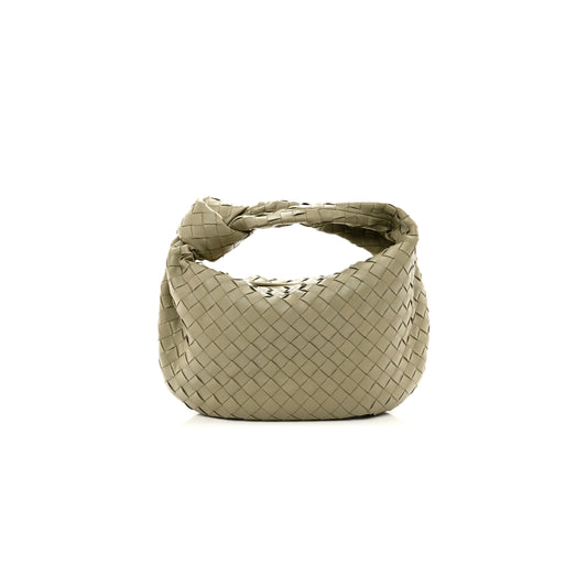 bo*te*ga Ve*ne*ta nappa intrecciato teen jodie hobo travertine (37*21cm)