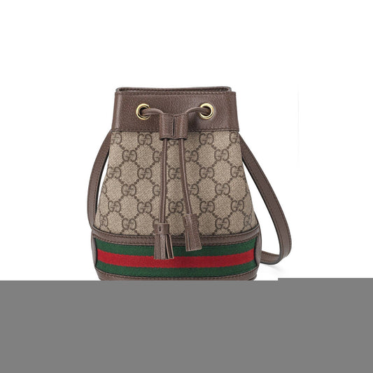 G*u*i ophidia mini gg bucket bag 550620  (19*15.5*9cm)