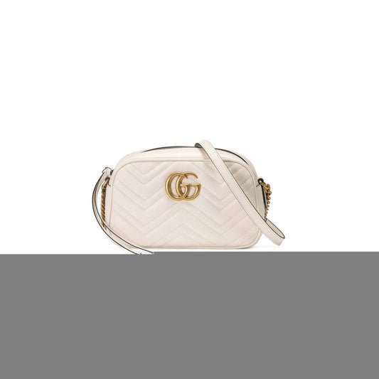 G*u*i gg marmont small shoulder bag  ‎447632 (24*13*7cm)