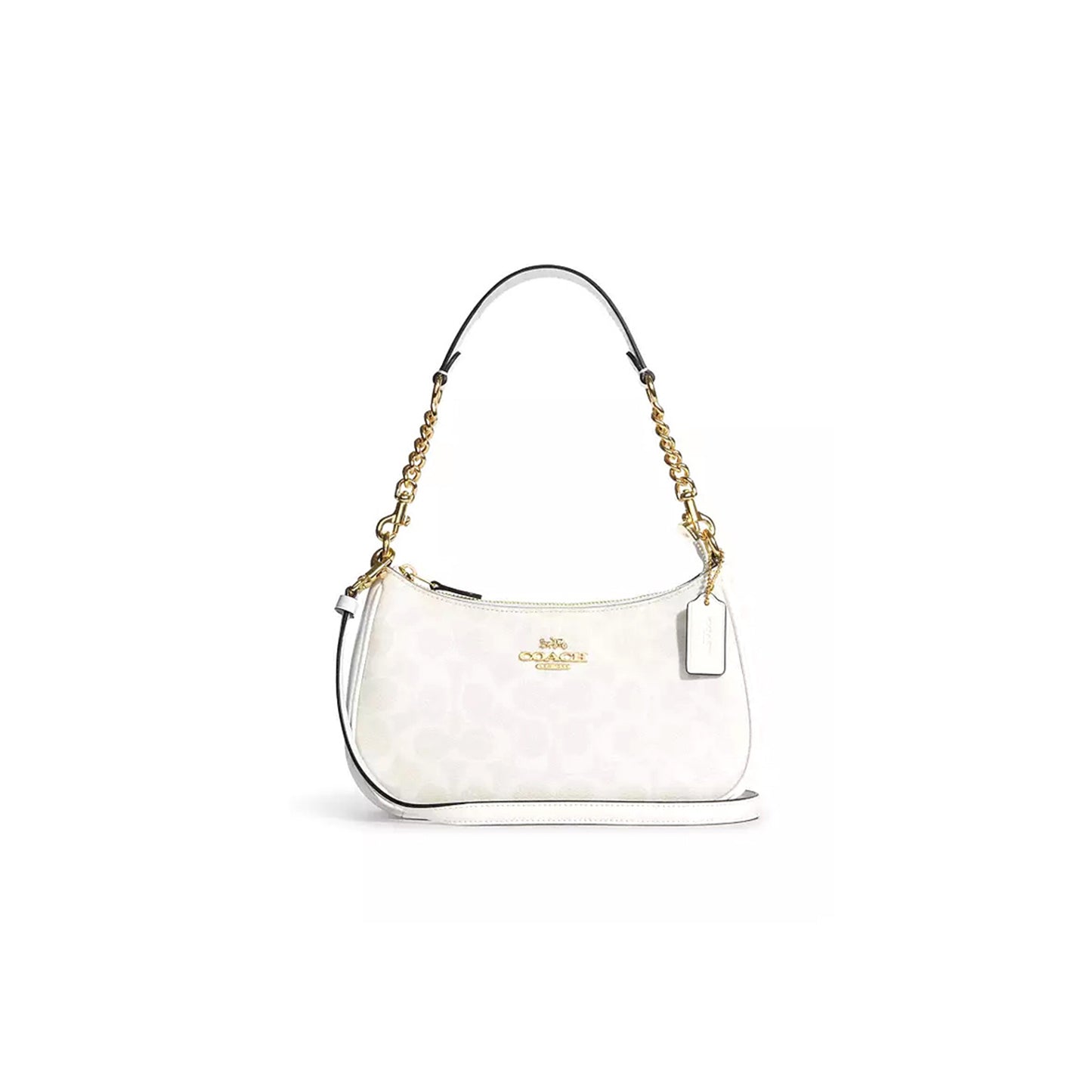 C0a*h teri shoulder bag in signature canvas ca548-imrff (24*15*8cm)