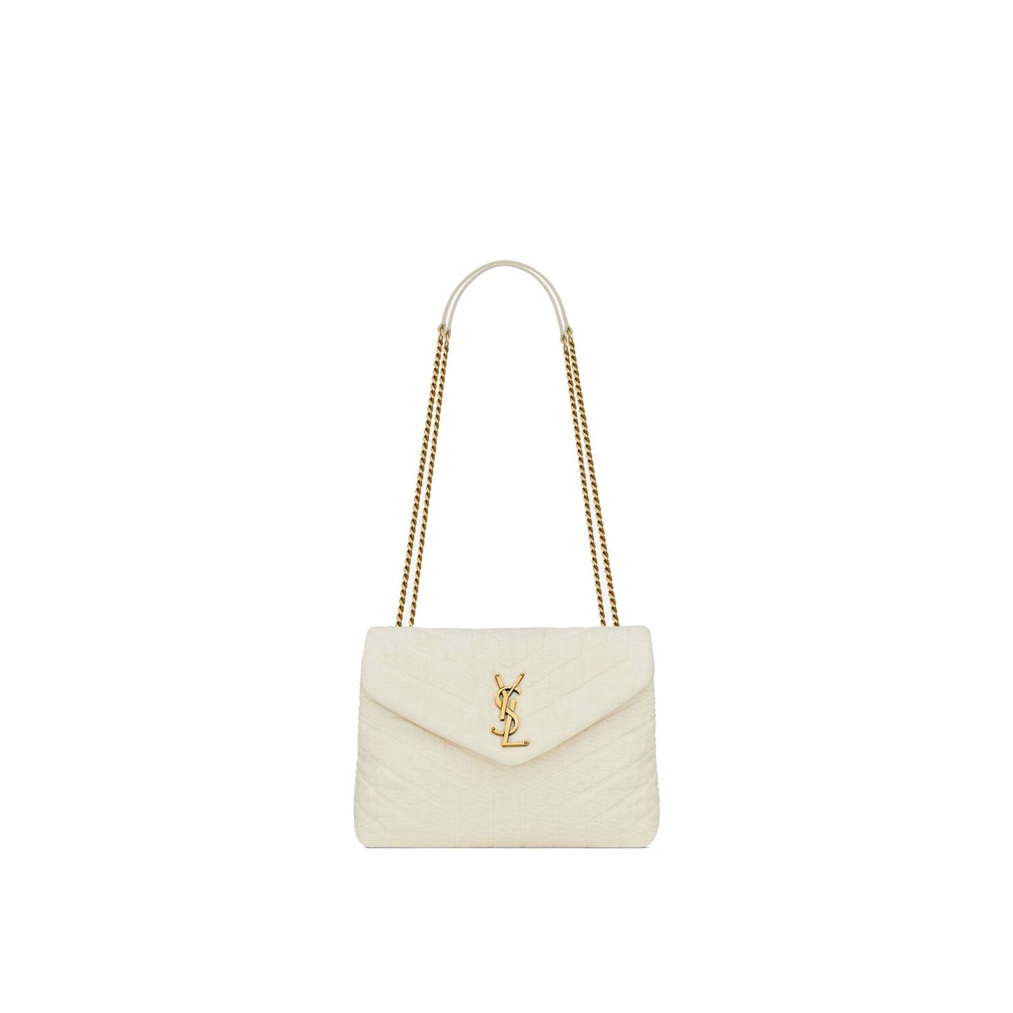 Y*L loulou small in quilted "y" cotton 494699fabq99133 (23*17*9cm)