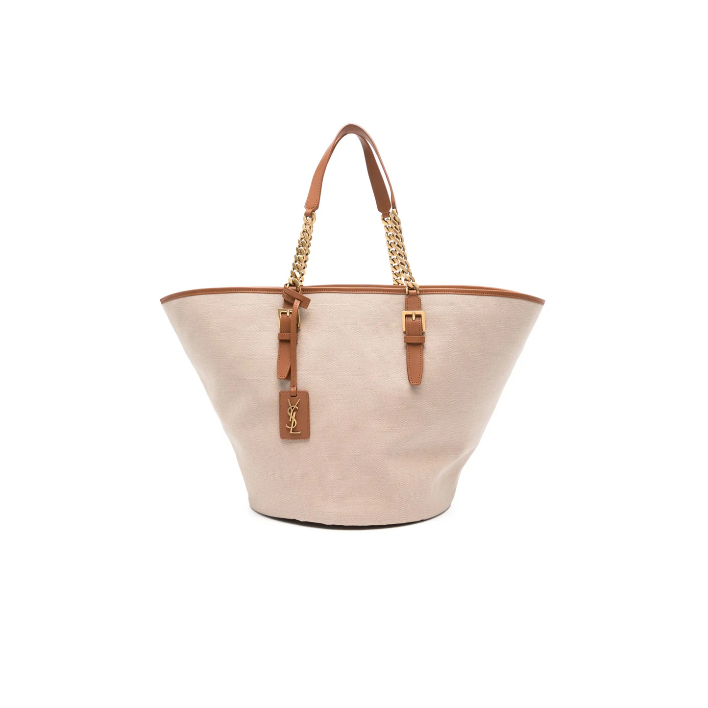 y*l laurent cabas bag in desert dust&bR1ck 773704fac7t9856 (47*30*25cm)