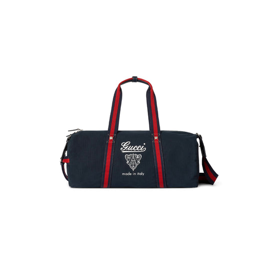 G*u*i large printed canvas duffle bag 816866 (54*24*24cm)