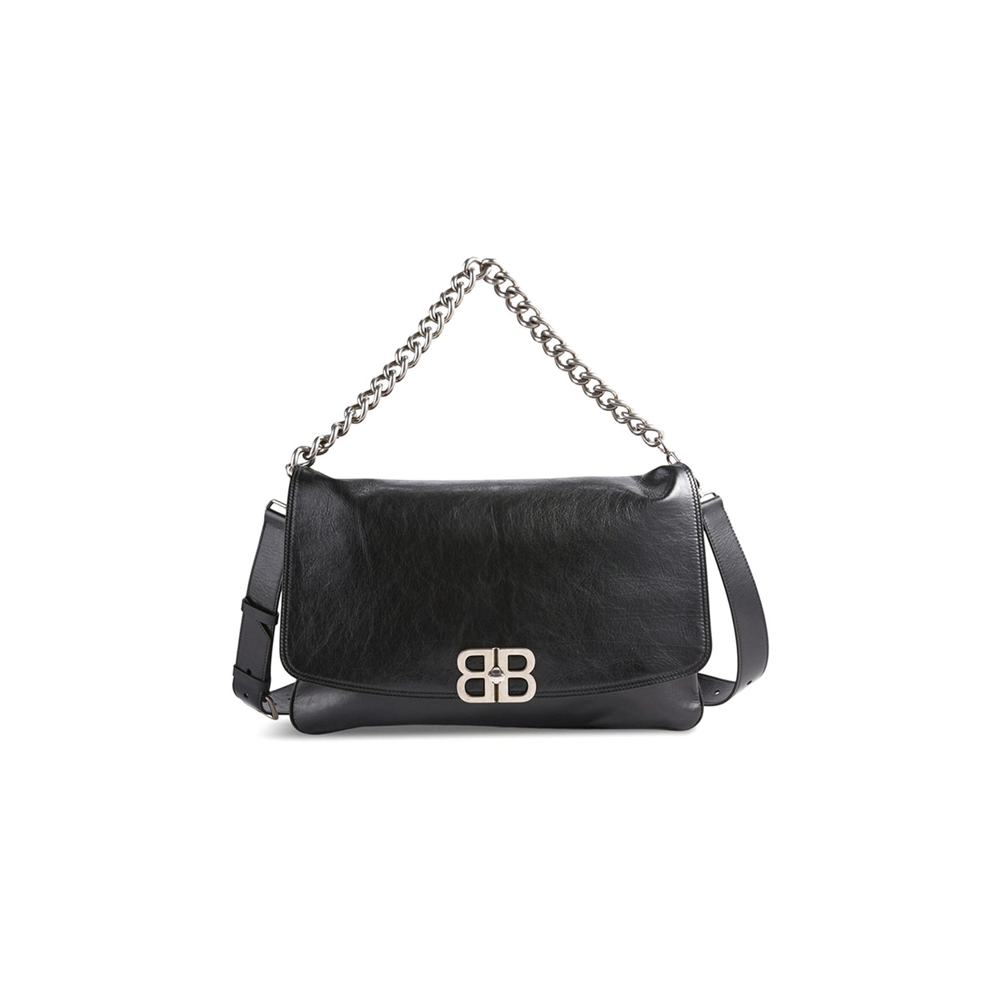 Ba1en*iaga large bb soft in black 7484882aaz41000 (36*23.8*3cm)