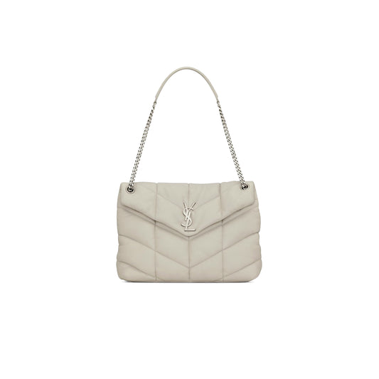 Y*L puffer medium chain bag in quilted lambskin 5774751el009207 (35*23*13.5cm)