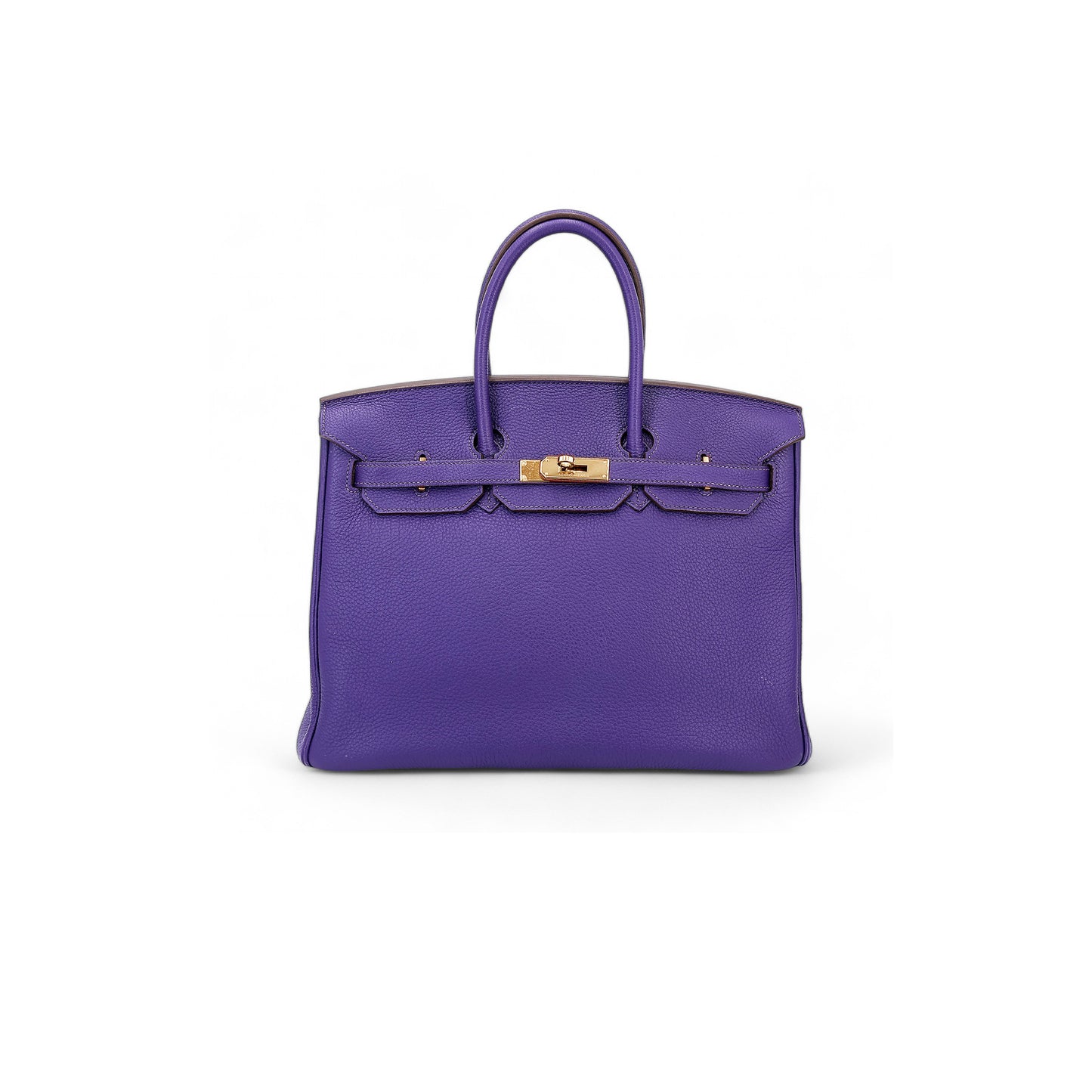 H**mes birkin 35 togo leather calfskin fantasy purple gold buckle bag bk30p9tgcm (35*28*18cm)