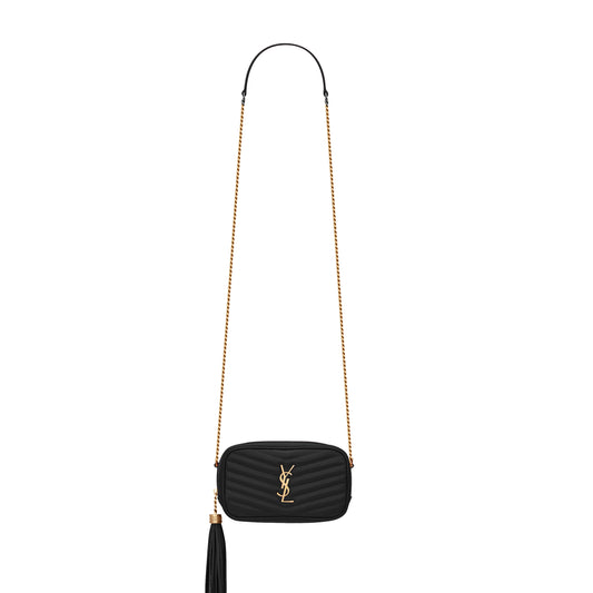Y*L lou mini bag in matelassÉ grain de poudre embossed leather 6125791gf011000 (19*10.5*5cm)