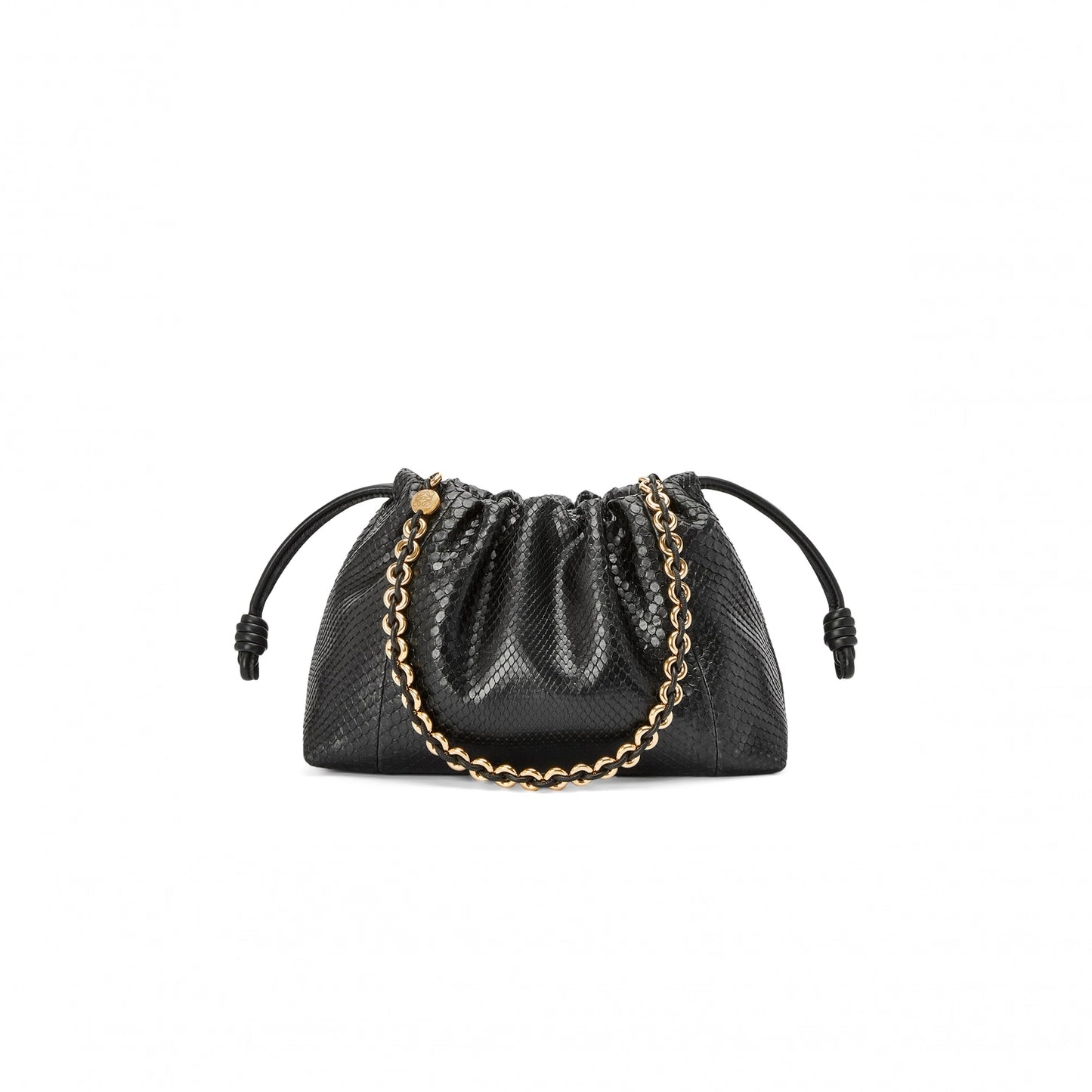 L0ew* medium flamenco purse in snakeskin 012403-054 (30*20*10.5cm)