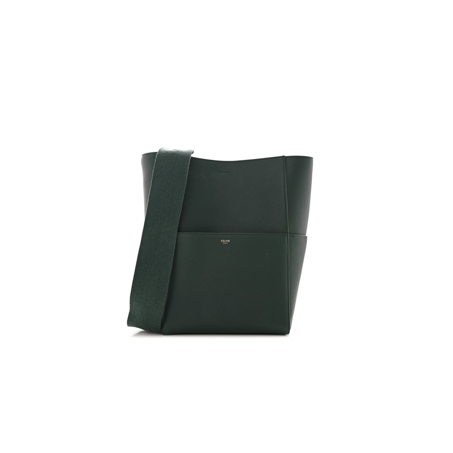 Ce**e bucket bag in sangle seau pebbled calfskin 176593ah4.19et (33*23*17cm)