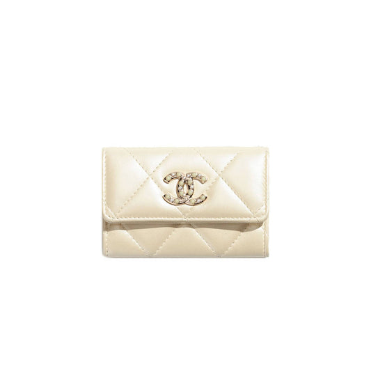 Ch*el flap card holder ap3325 b10739 nn289 (11.3*7.5*2.1cm)