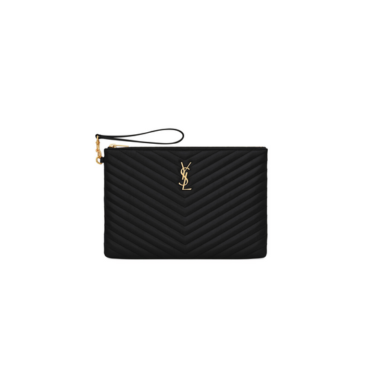 Y*L cassandre matelassÉ tablet pouch in leather 559193cwu011000 (30*21.5*2cm)