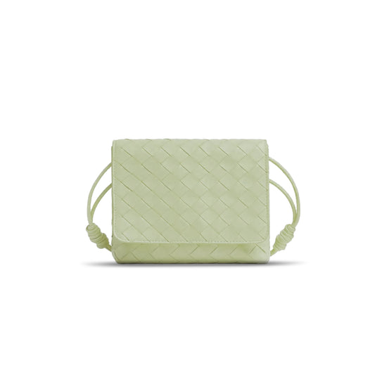 bo*te*ga Ve*ne*ta mini intrecciato crossbody bag 741897vcpp32113 (19*15*5.5cm)