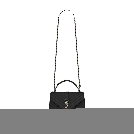 Y*L college medium chain bag in quilted leather 600279brm041000 (24*17*6.5cm)