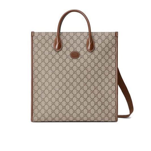 G*u*i medium tote with interlocking&g 674155 92thg 8563 （38.5*36*12cm）