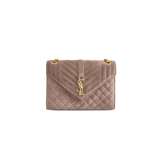 Y*L envelope medium chain bag in sude shoulder bag 48720643748744 (24*17.5*6cm)
