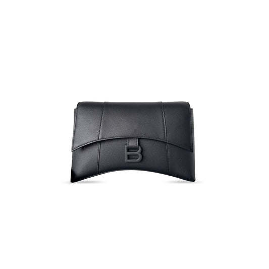 Ba*len*cia*ga small down town shoulder bag in black 6164461szhy1000 (25.4*16*8.4cm)