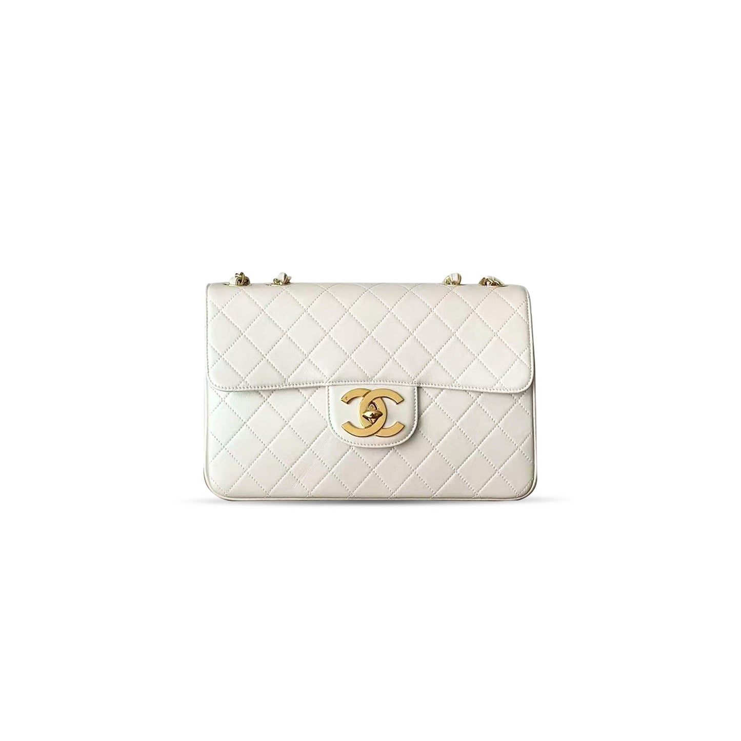 Ch**el vintage black caviar classic flap bag (30*20*8cm)