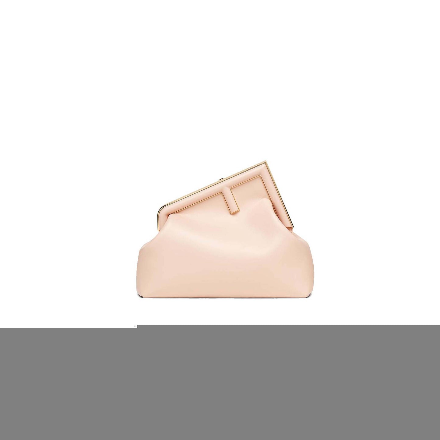 F**di first medium - pale pink leather bag 8bp127abvef14n1 (32.5*23.5*15cm)