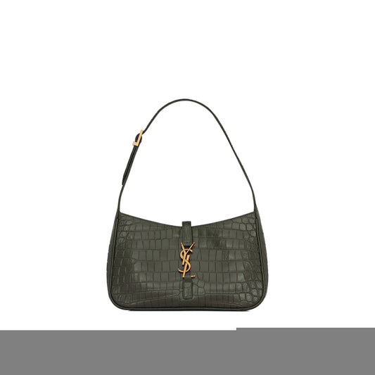 Y*L le 5 a 7 in crocodile-embossed leather 657228dze0w3045 (23*16*6.5cm)