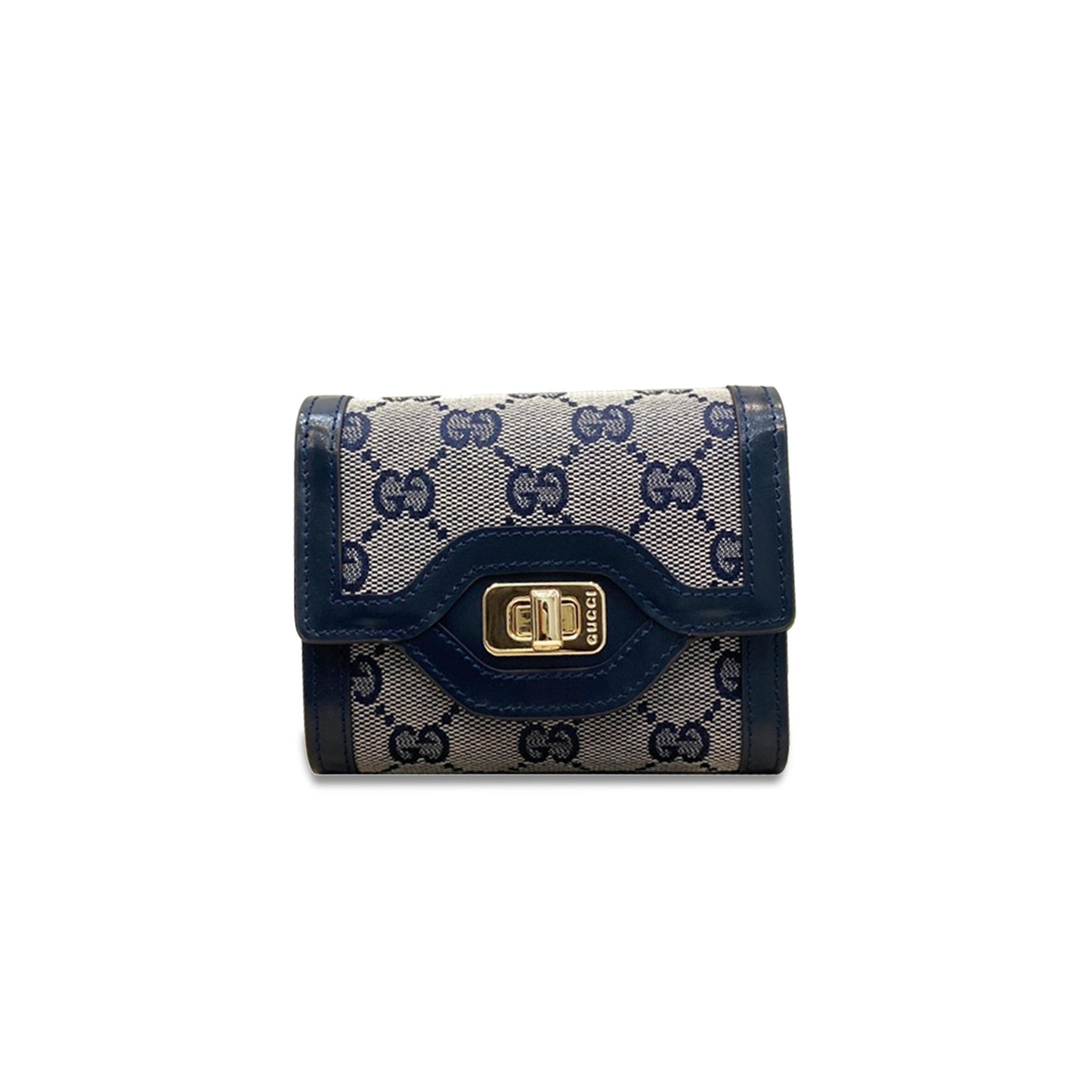 Gvc*1 luce mini trifold wallet 790035 (12*11*3cm）