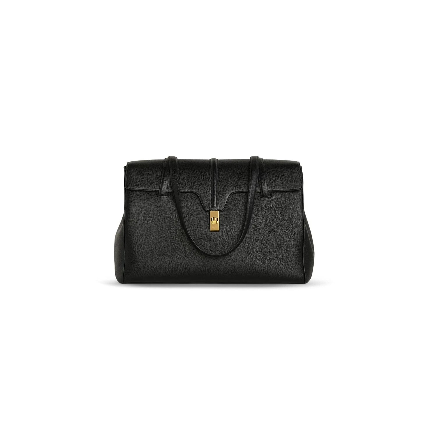 Ce**e large shoulder bag in soft16 grained cowhide 194043cr8.38no (38*26*18cm)