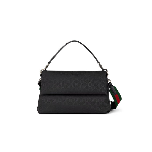 G*u*i medium gg crossbody bag with web ‎821616 (36*25*12cm)