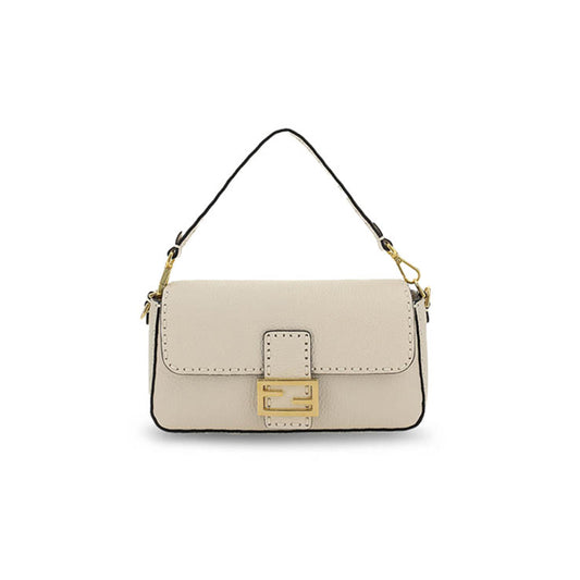 F**di baguette monogrammed shoulder bag (28*15*6.5cm)