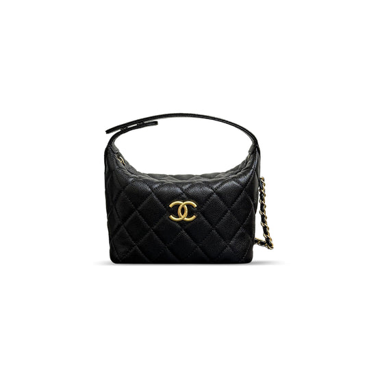 Ch*el classic hobo with chain 396752 (21*19*6cm)
