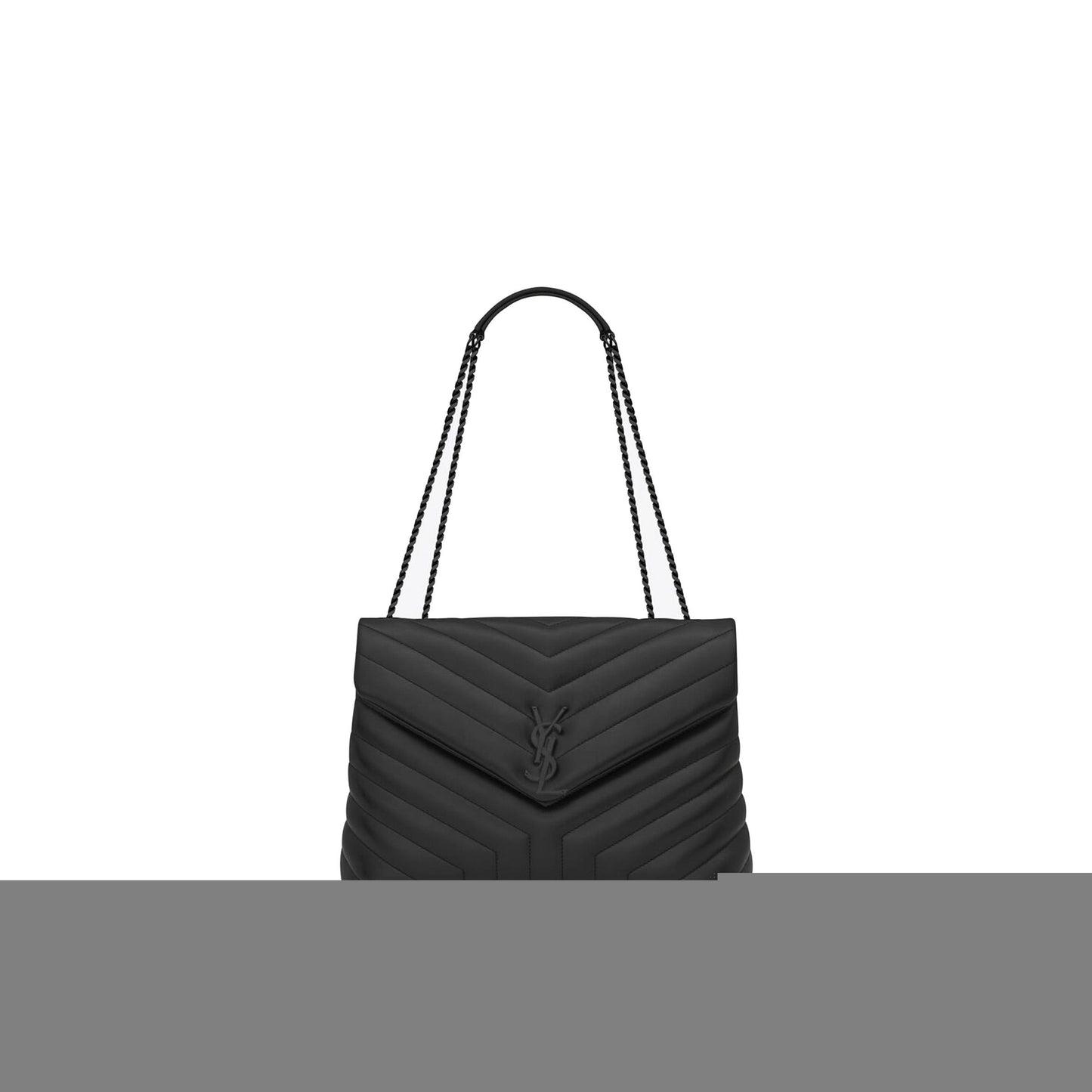Y*L loulou medium chain bag in quilted leather 574946dv7281000 (32*22*12cm)