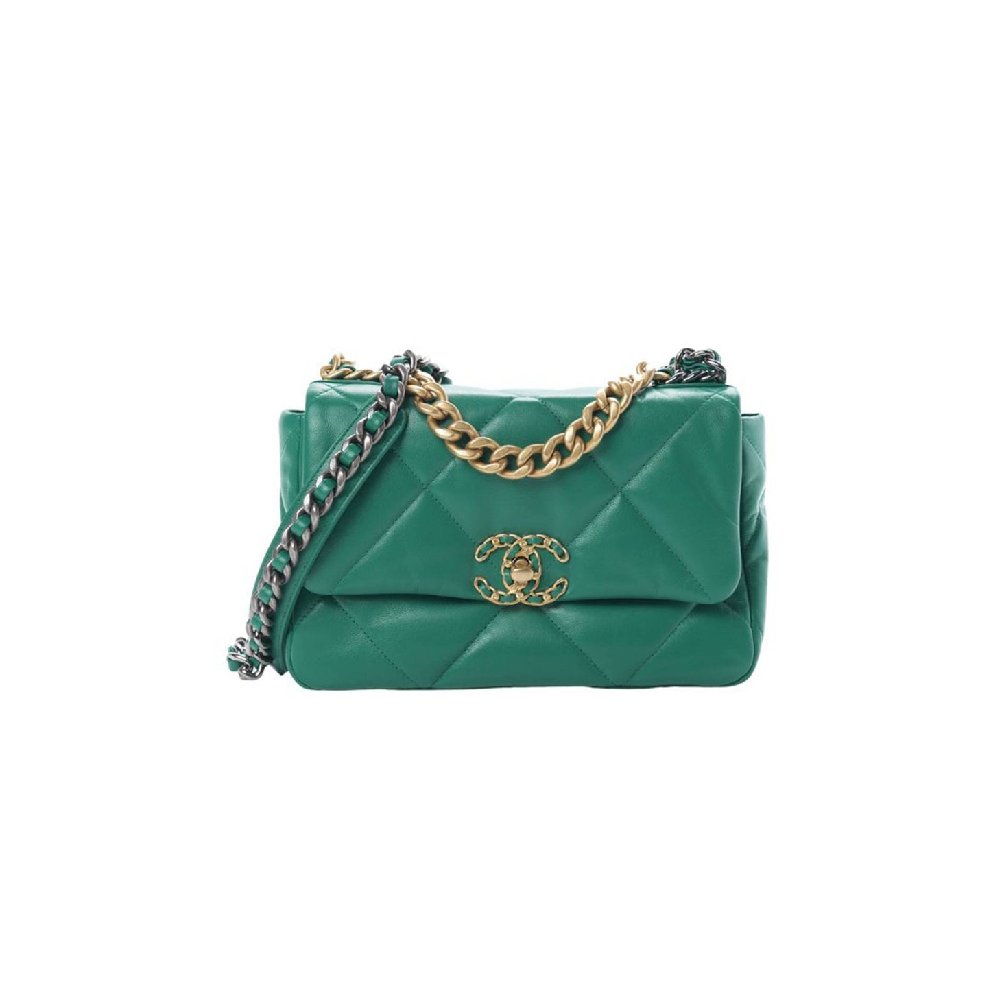 Ch*el 19 handbag as1160 b04852 nm378 (26*16*9cm)