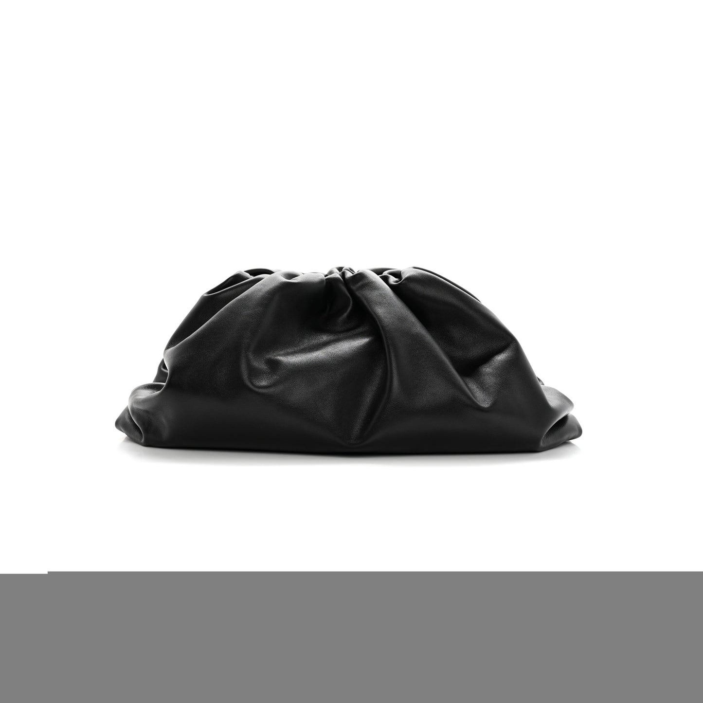 bo*te*ga Ve*ne*ta smooth butter calf the pouch oversized clutch black (38*18*8cm)