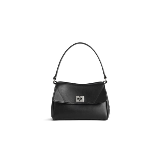 Ba1en*iaga women''s rodeo bag with chain nano in black 8194292abnx1000 (16*9.9*4.5cm)