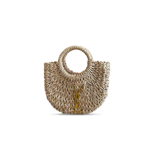 Y51 small straw beach bag (20*14*5cm)